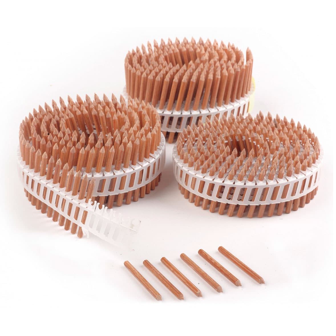 Clous dans une bobine Lignoloc Ø 5,3