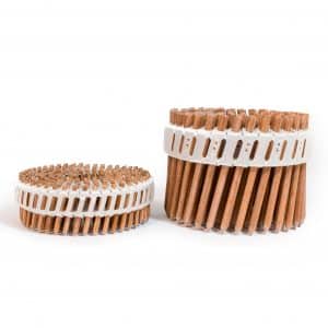 Clous dans une bobine Lignoloc Ø 4,7